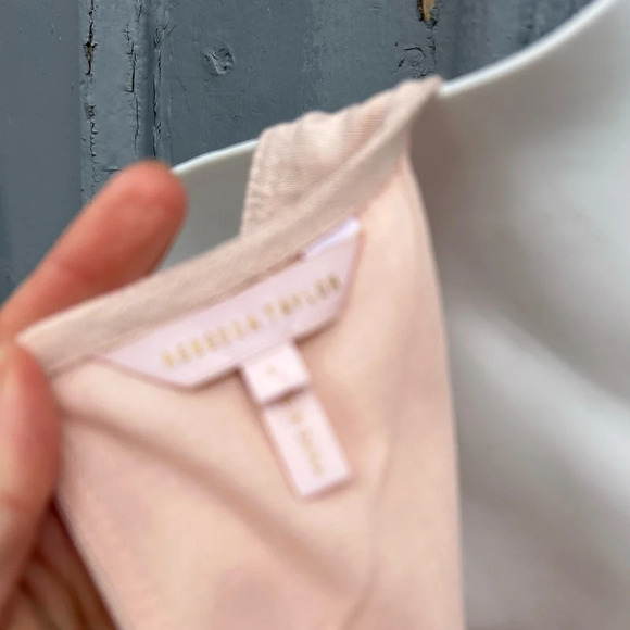 Rebecca Taylor Belted Drop-Waist Sleeveless Maxi Dress, size Large - Picture 12 of 13